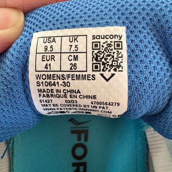 Saucony Peregrine 11 Trail Running Shoes – Women’s 9.5 –Royal, Limelight - Picture 4 of 17